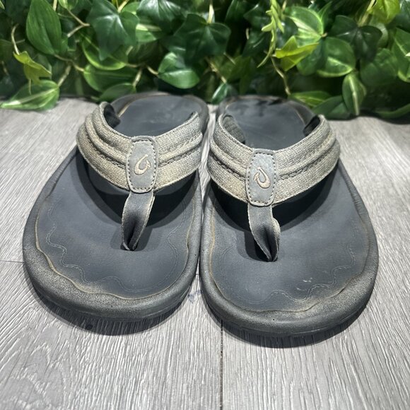 Olukai Men’s Hokua Thong Flip Flops Sandals Comfort Support Casual Size 13 main image 6